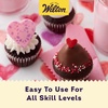 image:imageWilton Jumbo Heart Sprinkles Valentines Day 32 oz Red and Pink