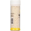 image:imageWilton White Sugar Pearl Sprinkles Wedding Cakes 49 ozWhite