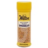 image:imageWilton White Sugar Pearl Sprinkles Wedding Cakes 49 ozGold