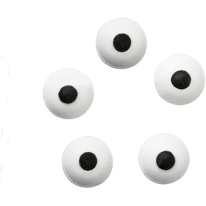 image:imageWilton Edible Candy Eyeball Sprinkles Small Edible Googly Eyes for Decorating Cupcakes Cookies amp Halloween Treats Black and White 088 oz88 ounce