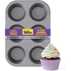 image:imageWilton Everyday NonStick Jumbo Muffin Pan Made Without PFAS 6Cup6cup
