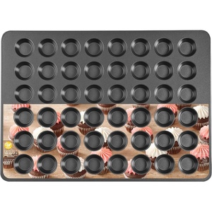image:imageWilton Gold NonStick Muffin Top Pan Made Without PFAS 11 x 16 inMini  48 Cup
