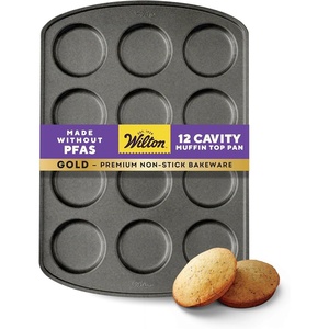 image:imageWilton Gold NonStick Muffin Top Pan Made Without PFAS 11 x 16 inMuffin Top  12 Cup