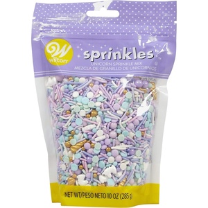 image:imageWilton Rainbow Sprinkles Mix Jimmies and Nonpareils 10 ozUnicorn