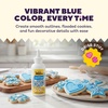 image:imageWilton Blue Cookie Icing  ReadytoUse PreColored Cookie Icing with Adjustable Flow Tip amp Twist Cap  Dries Hard for Easier Stacking  75 oz Pack of 6Blue