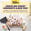 image:imageWilton Blue Cookie Icing  ReadytoUse PreColored Cookie Icing with Adjustable Flow Tip amp Twist Cap  Dries Hard for Easier Stacking  75 oz Pack of 6Red