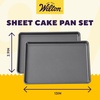 image:imageWilton Easy Layers Sheet Cake Pan Rectangle Sheet Pan 2Piece Baking Sheets Set Steel2Pc