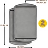 image:imageWilton Perfect Results Nonstick Cookie Sheet Set Dishwasher Safe 2Piece2