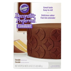 image:imageWilton Decorator Preferred Chocolate Fondant ReadytoUse 239 ozChocolate