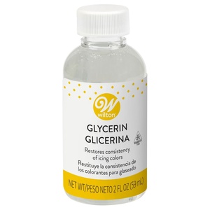 image:imageWilton FoodGrade Vegetable Glycerin Restores Dried Icing Colors amp Softens Fondant Vegan Baking Ingredient 2 fl oz2 Ounce Pack of 1