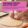 image:imageWilton Halloween Metal Cookie Cutter Set for CutOut Cookies 18PieceSilver