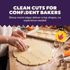image:imageWilton Metal Pumpkin Ghost and Candy Corn Cookie Cutter Set 3Piece