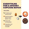 image:imageWilton Skull Bat and Pumpkin Halloween Cupcake Kit 72Piece