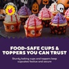 image:imageWilton Skull Bat and Pumpkin Halloween Cupcake Kit 72Piece