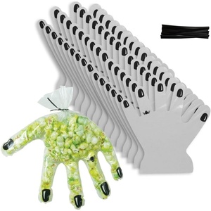 image:imageWilton Creepy Hand Shaped Halloween Party Bags 15CountAssorted