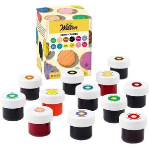image:imageWilton Edible Gel Food Coloring Variety Set Vibrant GelBased 12CountColors