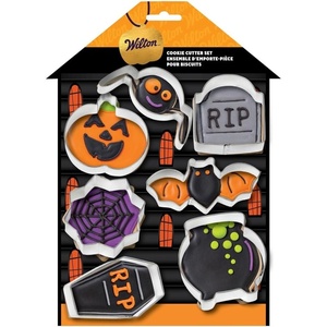 image:imageWilton Halloween Metal Cookie Cutters Set for Sugar Cookies 7Piece