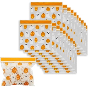 image:imageWilton Happy Halloween Resealable Ghost amp Pumpkin Treat Bags 20Count