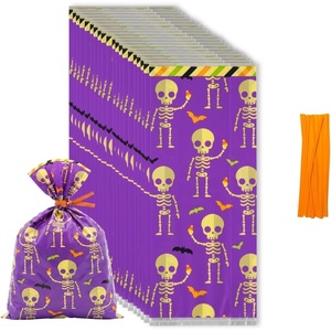 image:imageWilton Spooky Sweet Skeleton Halloween Treat Bags and Ties 20Count