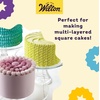 image:imageWilton 12 in Round Cake Pan 2 in Deep Aluminum Bakeware for Cakes RustResistant Even Heating Professional Quality Packaging May Vary6 x 2 in 4 Pack
