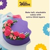 image:imageWilton 6 in Round Cake Pan 3 in Deep Aluminum Bakeware for Tall Cakes RustResistant Even Heating Professional Quality10 inches