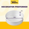 image:imageWilton 6 in Round Cake Pan 3 in Deep Aluminum Bakeware for Tall Cakes RustResistant Even Heating Professional Quality10 inches