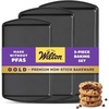 image:imageWilton Gold NonStick Bakeware Set  Baking Sheets for Home Baking  Scratch Resistant Dishwasher Safe amp Made Without PFAS  Resists Warping  Features Comfortable Grip Edges  3Piece Set