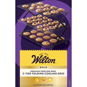 image:imageWilton Gold Premium NonStick WarpResistant Bakeware Made without PFAs 3tier Cooling Rack Packaging May Vary
