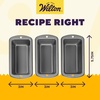 image:imageWilton Recipe Right Loaf Pan for Baking Mini Size Single Cavity Set of 3Mini 575 x 3 in  3 Pack