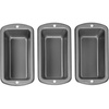 image:imageWilton Recipe Right Loaf Pan for Baking Mini Size Single Cavity Set of 3Mini 575 x 3 in  3 Pack