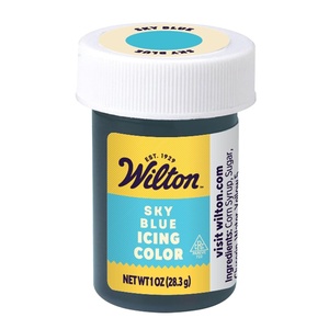 image:imageWilton Gel Food Coloring Highly Concentrated GelBased Icing Color for Frosting Fondant Batter amp Dough Vibrant amp Blendable Cake Decorating Dye 1 oz VioletSkye Blue