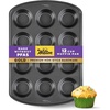 image:imageWilton Gold NonStick Muffin Pan Made Without PFAS 12CupStandart 105 x 15 x 2 in 12cup pan
