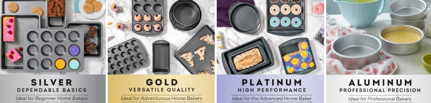 Wilton Official | Premium Baking Supplies, Non-Stick Cake Pans, Cake Decorating Tools & Dessert Making Kits for Home Bakers